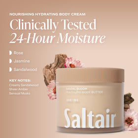 Saltair Multi-Lipid Body Butter Santal Bloom packaging
