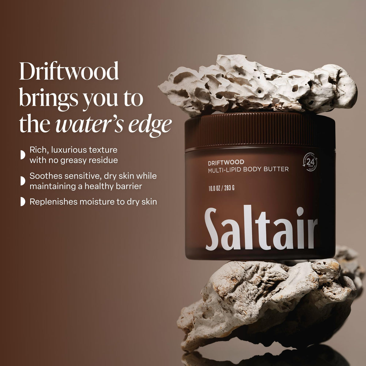 Saltair Multi-Lipid Body Butter with coconut oil and shea butter