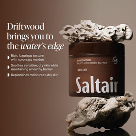Saltair Multi-Lipid Body Butter with coconut oil and shea butter