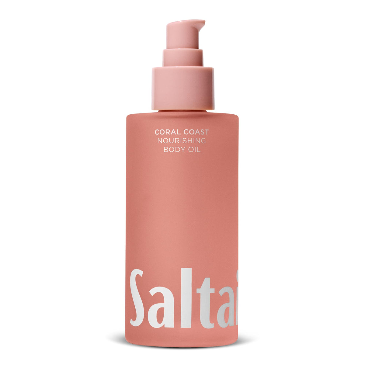Saltair Nourishing Body Oil 4 oz front view with Coral Coast label