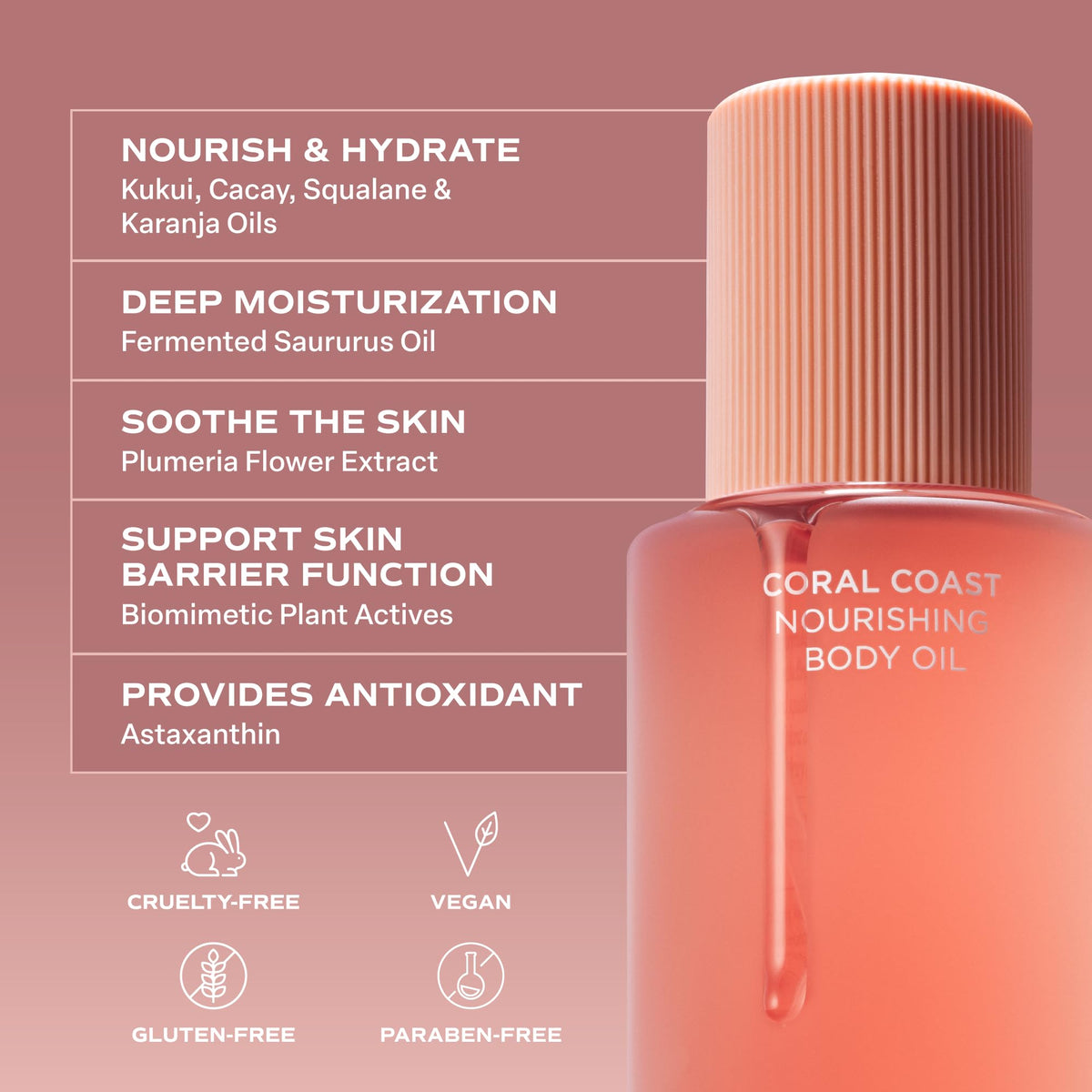 Saltair Nourishing Body Oil 4 oz packaging on a bathroom shelf
