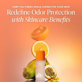 Saltair Serum Deodorant 5% AHA Roll-On packaging