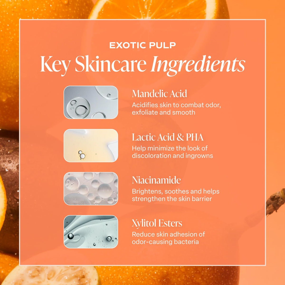 Saltair Serum Deodorant 5% AHA Roll-On with ingredients