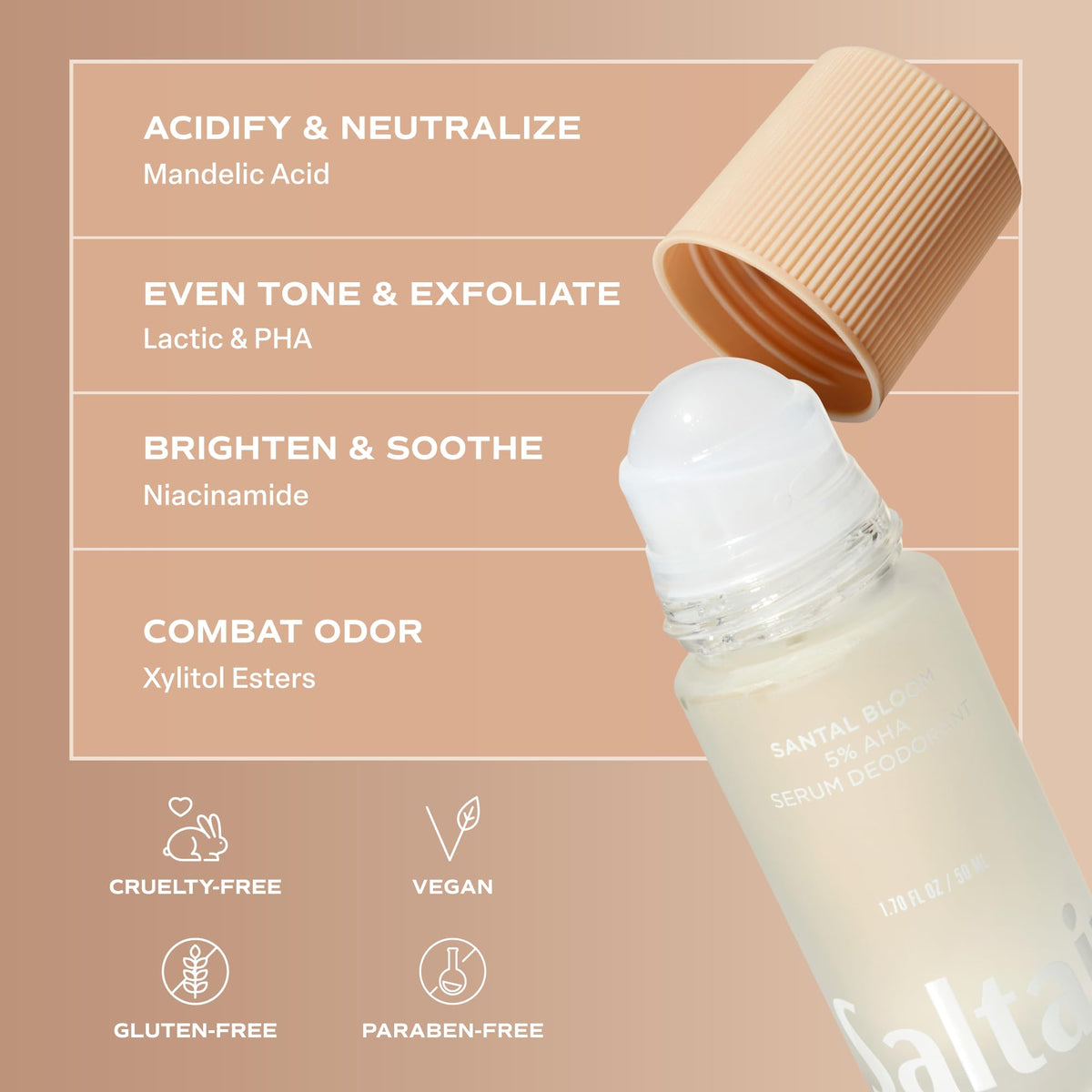 Saltair Serum Deodorant Santal Bloom lifestyle scene