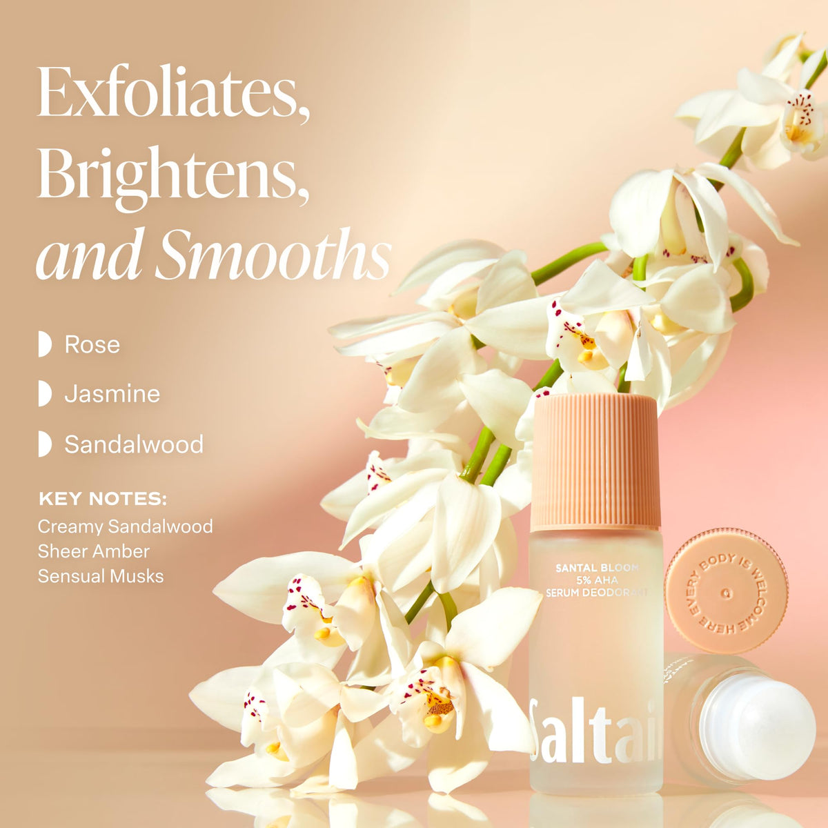Saltair Serum Deodorant Santal Bloom packaging