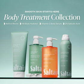 Saltair Vitamin C Body Serum application on skin