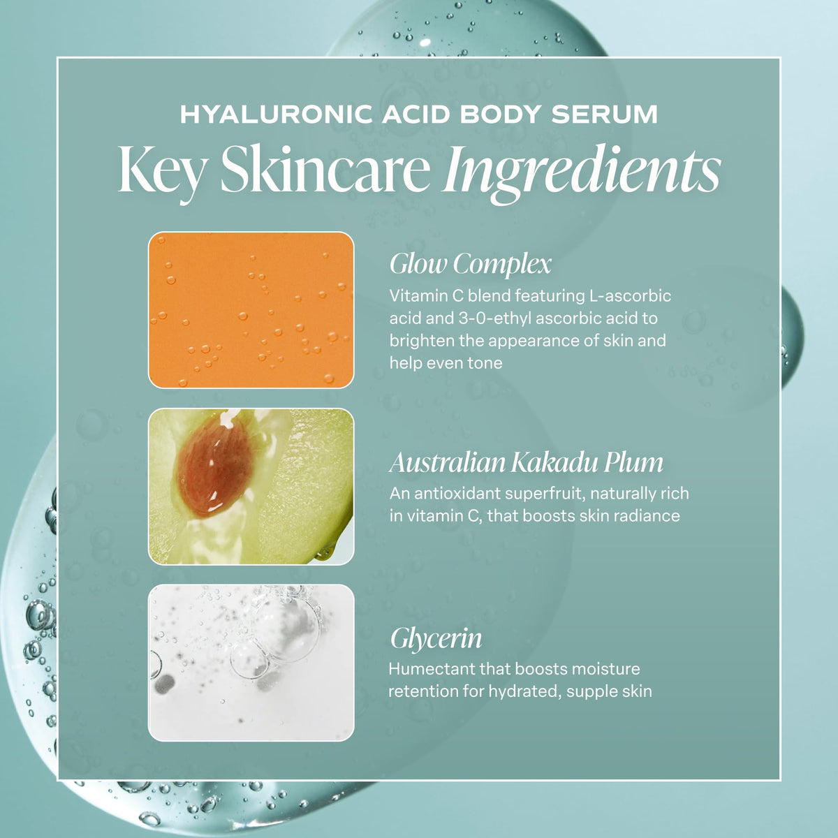 Saltair Vitamin C Body Serum top view showing pump