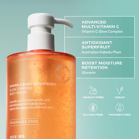 Saltair Vitamin C Body Serum with fresh citrus fruits