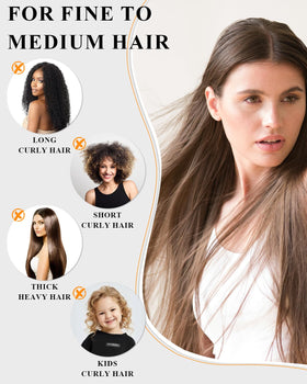 Samnyte Boar Bristle Hair Brush with natural shine demonstration