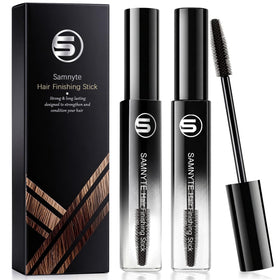 Samnyte Hair Finishing Stick 2 Pack front view with translucent bottle