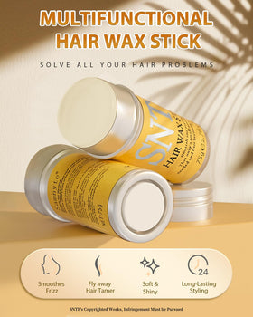 Samnyte Hair Wax Stick 2.7 Fl Oz packaging