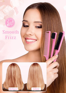 Samnyte Hair Wax Stick in pink packaging