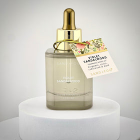 Sand + Fog Violet Sandalwood Eau de Parfum Oil lifestyle scene