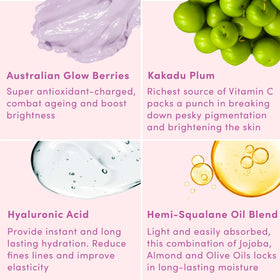 Sand & Sky Vitamin C Serum Glow Drops showing dual-phase liquid