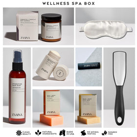 Sandalwood+Patchouli Soy Candle from ZAAINA Spa Package