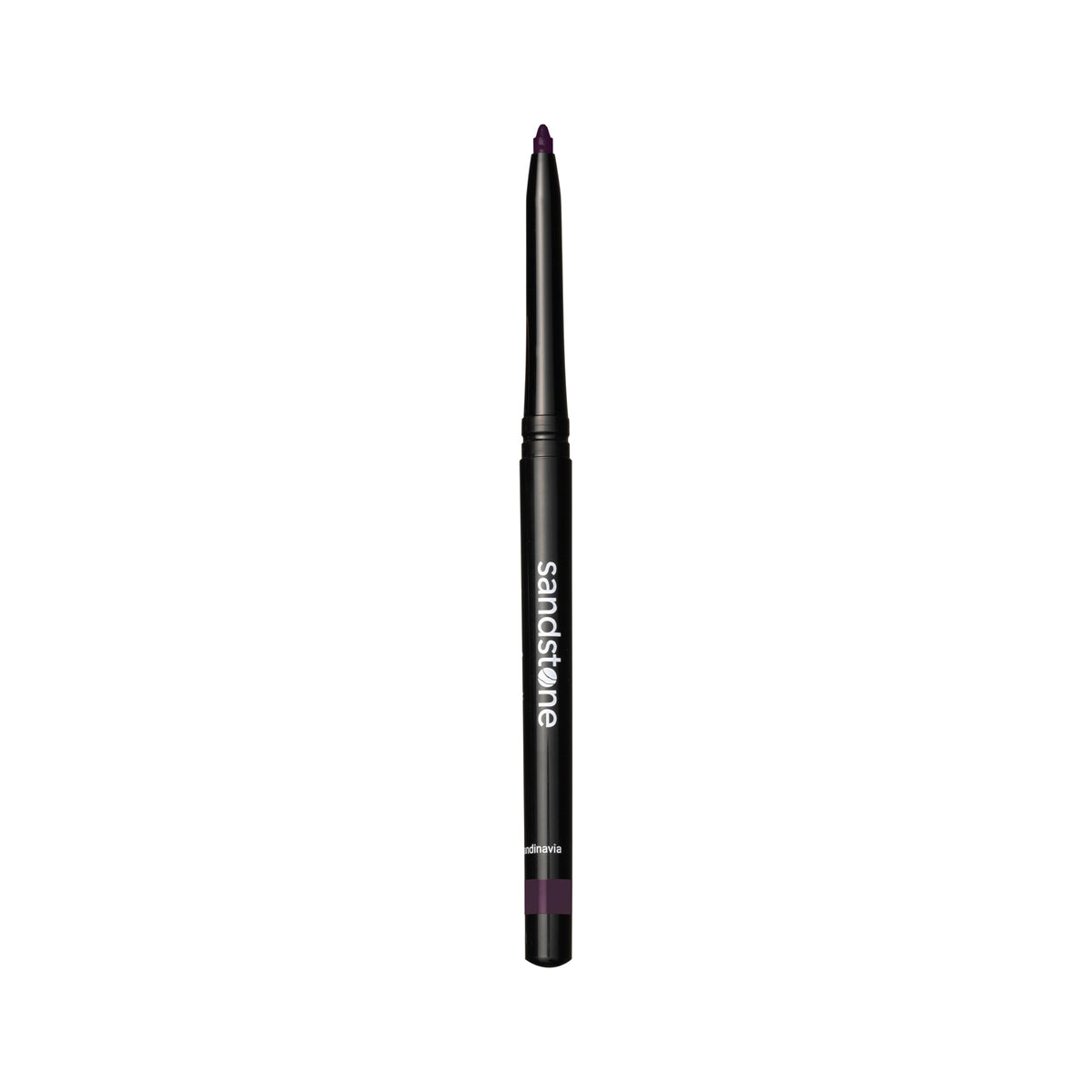 Sandstone Scandinavia Eyeliner Pencil Aubergine in a makeup bag