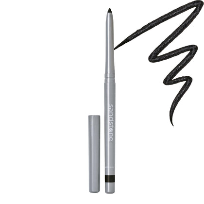 Sandstone Scandinavia Waterproof Eyeliner Pencil Black front view