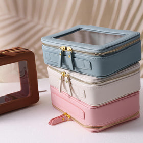 SANHECUN Toiletry Bag Pink in a stylish colour box