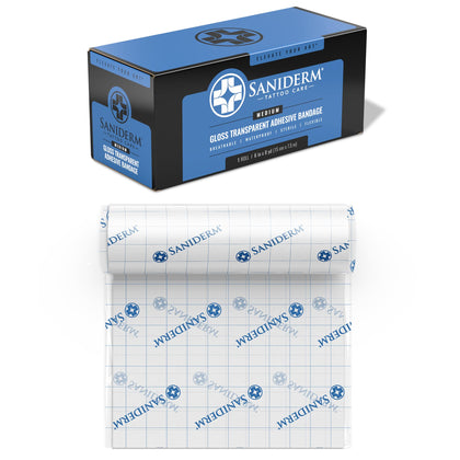 Saniderm Tattoo Aftercare Bandage Roll front view