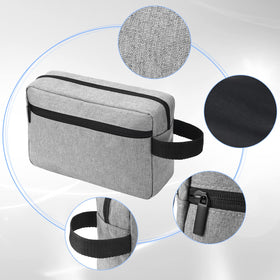 Sanwuta toiletry bag in black with handle