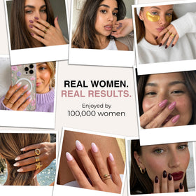 Sassy Saints Sugar Glaze Nail Wraps with smooth finish