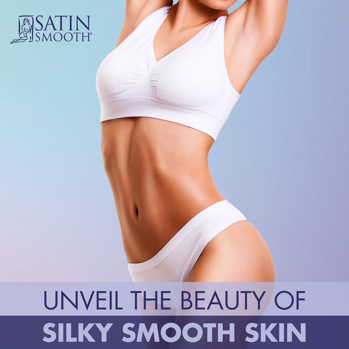 SATIN SMOOTH Amethyst Crystal Soft Wax packaging details