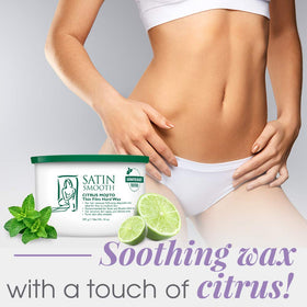 SATIN SMOOTH Citrus Mojito Thin Film Hard Wax packaging