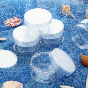 SATINIOR jars filled with DIY cosmetics