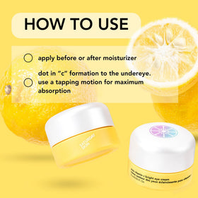Saturday Skin Yuzu Eye Balm product ingredients list