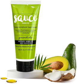 SAUCE BEAUTY Deep Conditioning Hair Mask Guacamole Whip front view