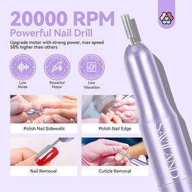 SAVILAND Acrylic Nail Kit packaging and accessories