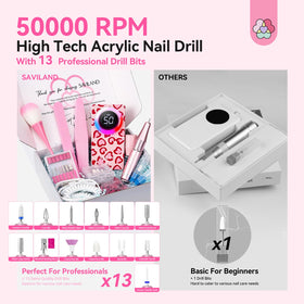 SAVILAND Electric Nail Drill packaging with product details