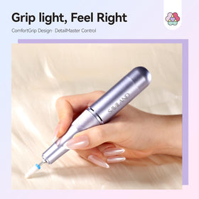 SAVILAND Electric Nail Drill with accessories organized in base