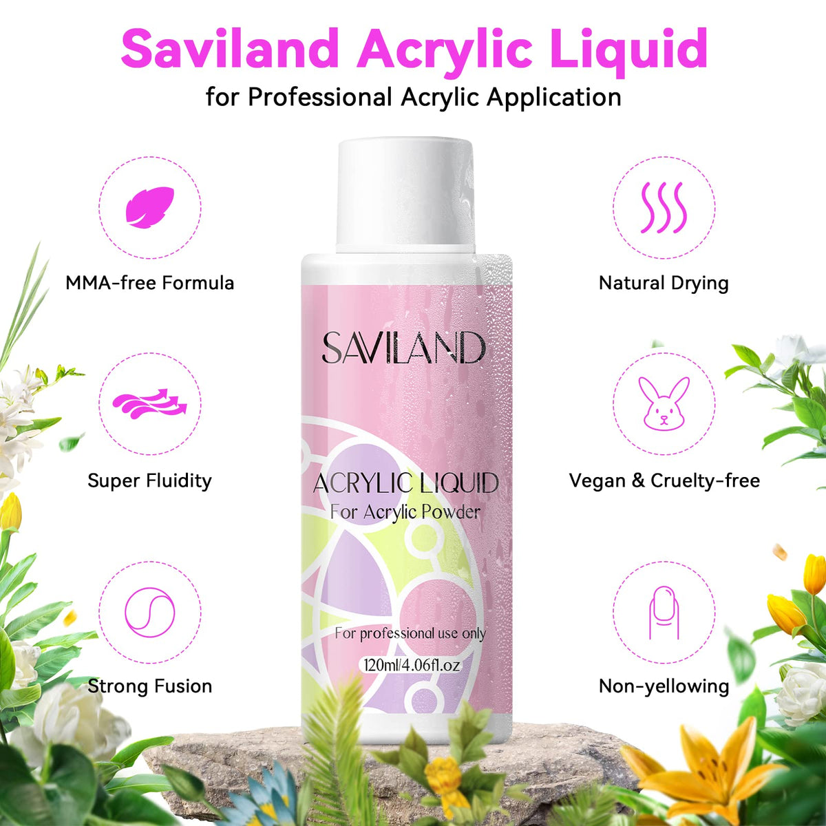 SAVILAND mini nail lamp for curing gels