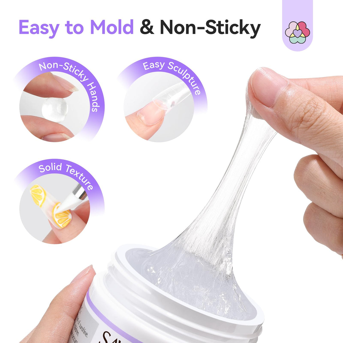 SAVILAND nail art tools including silicone pen and nail buffer
