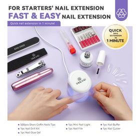 SAVILAND nail drill kit included in the gel nail extension kit
