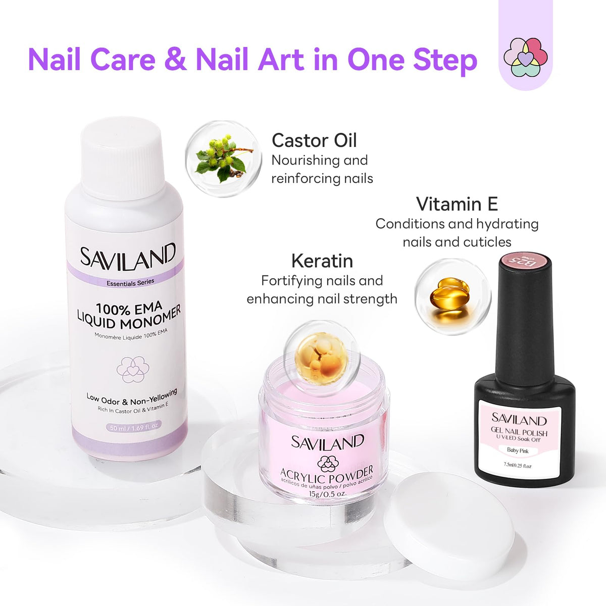 SAVILAND nail drill with accessories in the kit
