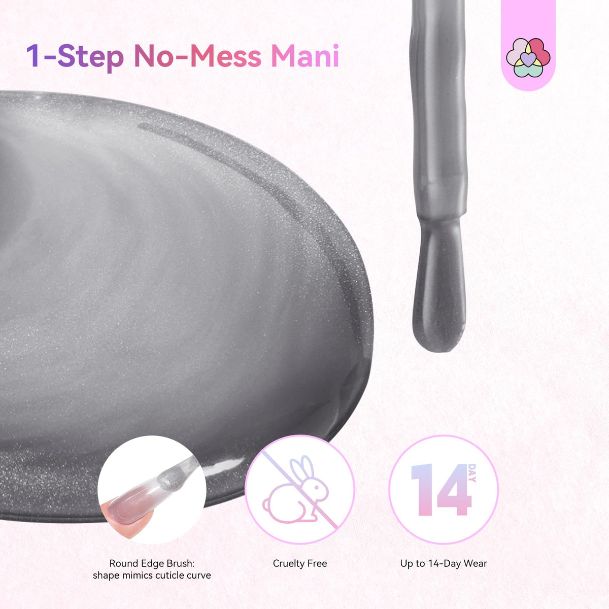 SAVILAND One-Step Gel Nail Polish with magnetic effect demonstration