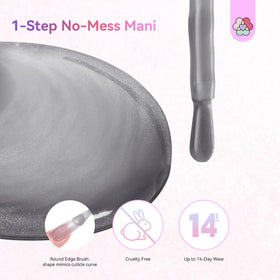 SAVILAND One-Step Gel Nail Polish with magnetic effect demonstration