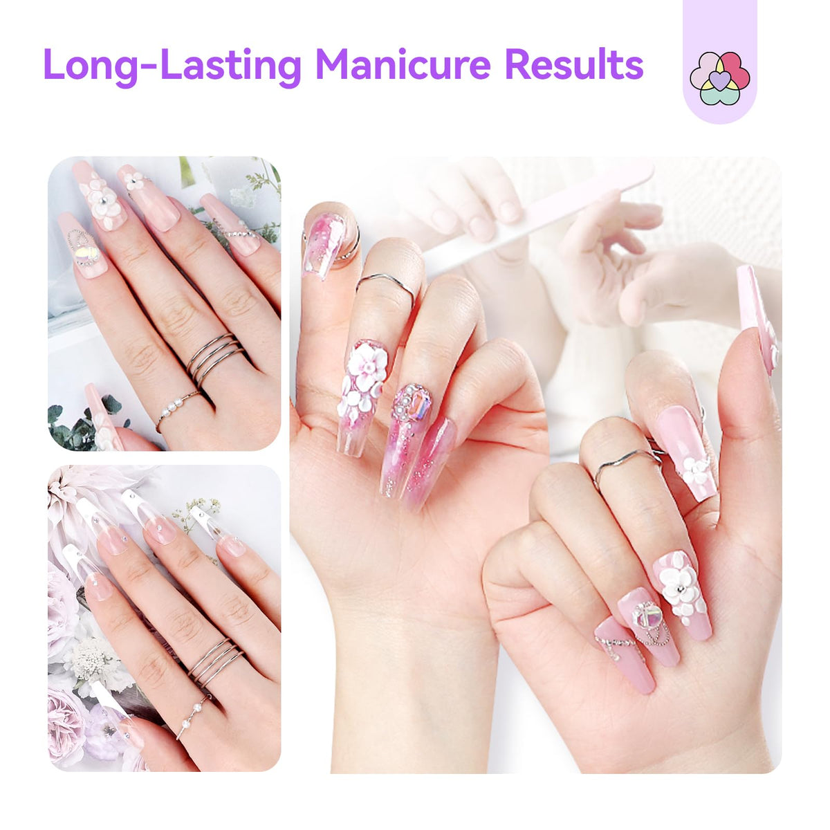 SAVILAND practice fingers and nail forms included