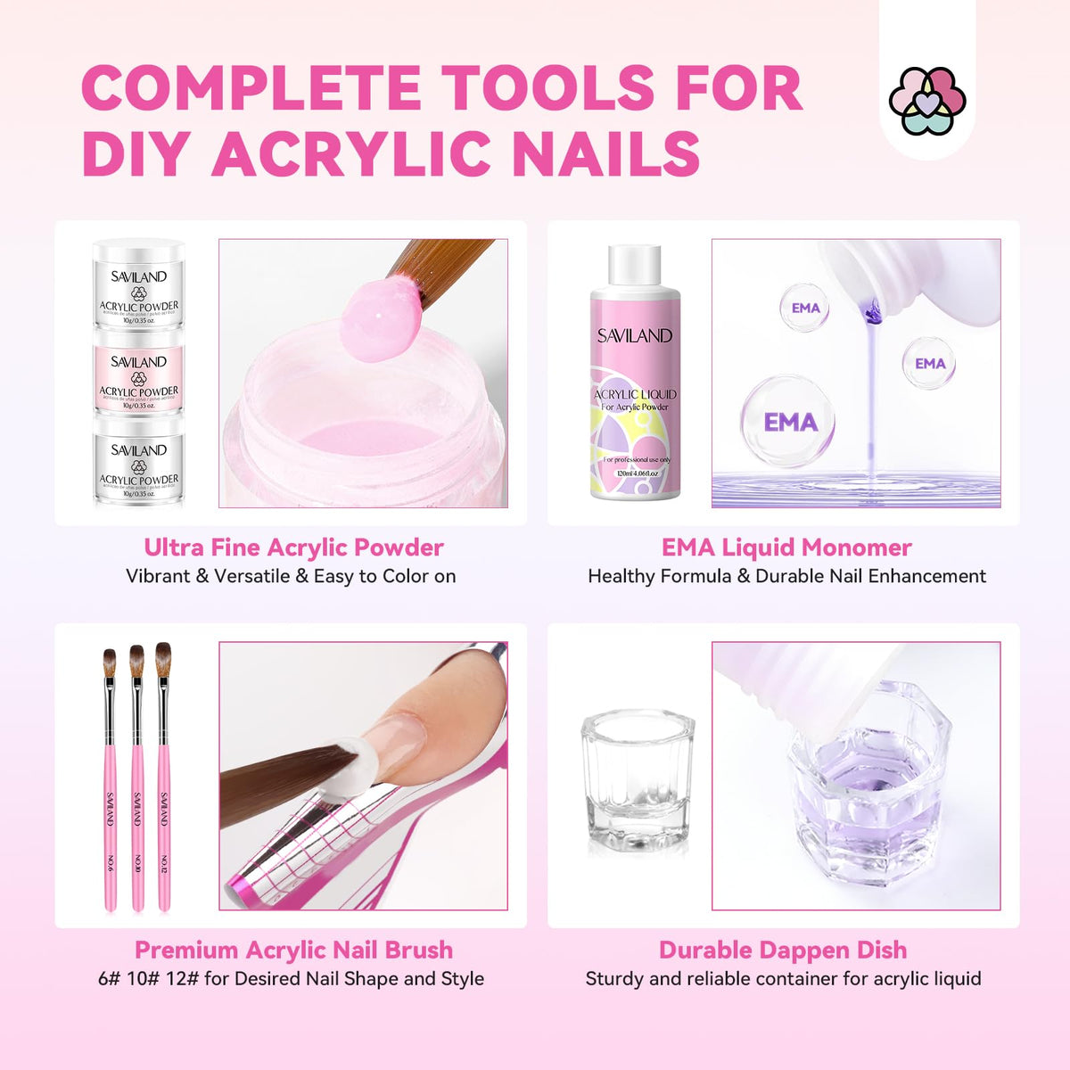 SAVILAND UV nail lamp for curing gel polish
