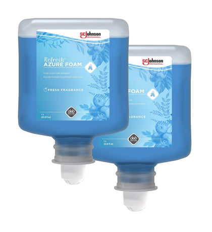 SC Johnson Professional Refresh Azure FOAM Hand Wash 1L cartridge front view