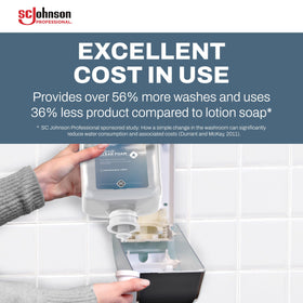 SC Johnson Professional Refresh Clear Foam Soap cartridge back view