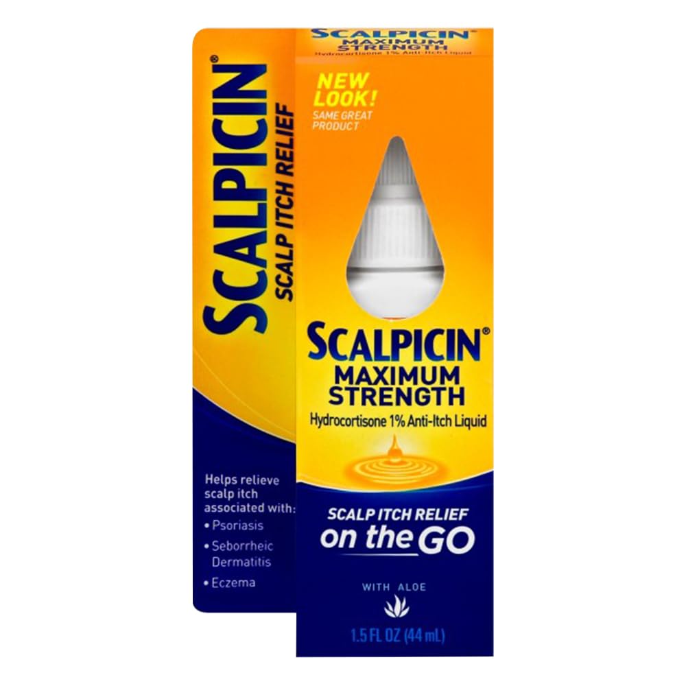 Scalpicin Maximum Strength Scalp Liquid 1.5 fl oz front view