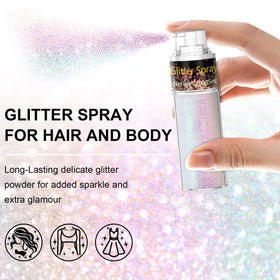 Scarman Hair and Body Glitter Spray 23g back view