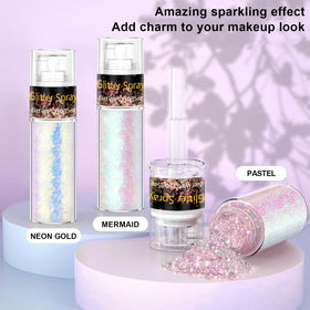 Scarman Hair and Body Glitter Spray 23g lifestyle application on skin
