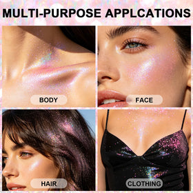 Scarman Hair and Body Glitter Spray 23g used in festival makeup