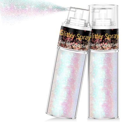 Scarman Hair and Body Glitter Spray front view 50g