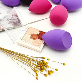 Scartink makeup sponge set displayed on a vanity
