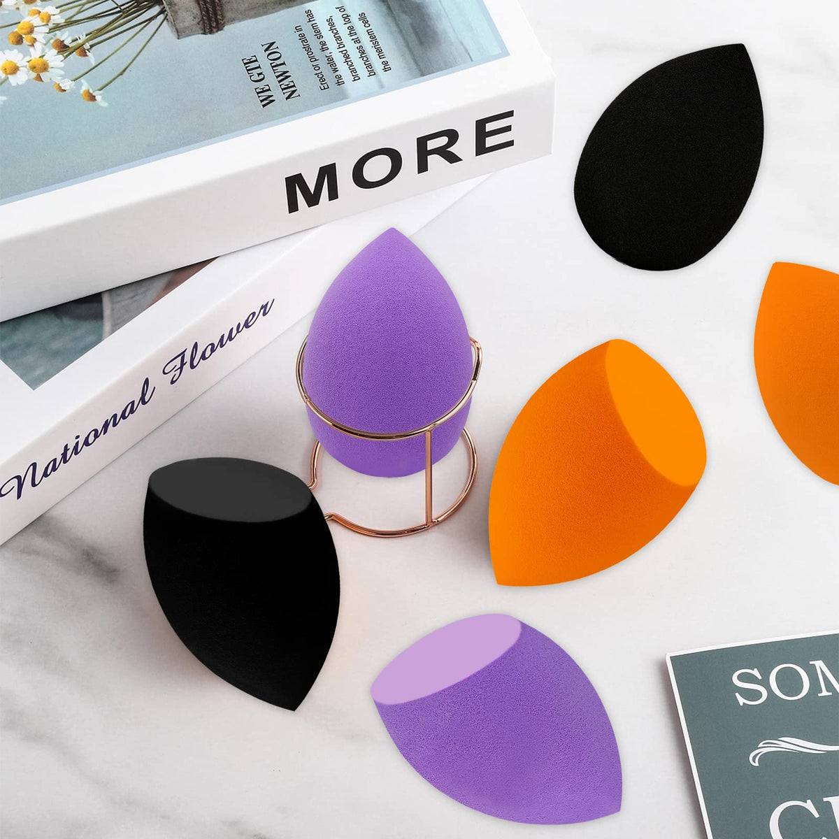 Scartink makeup sponge set with three different colours